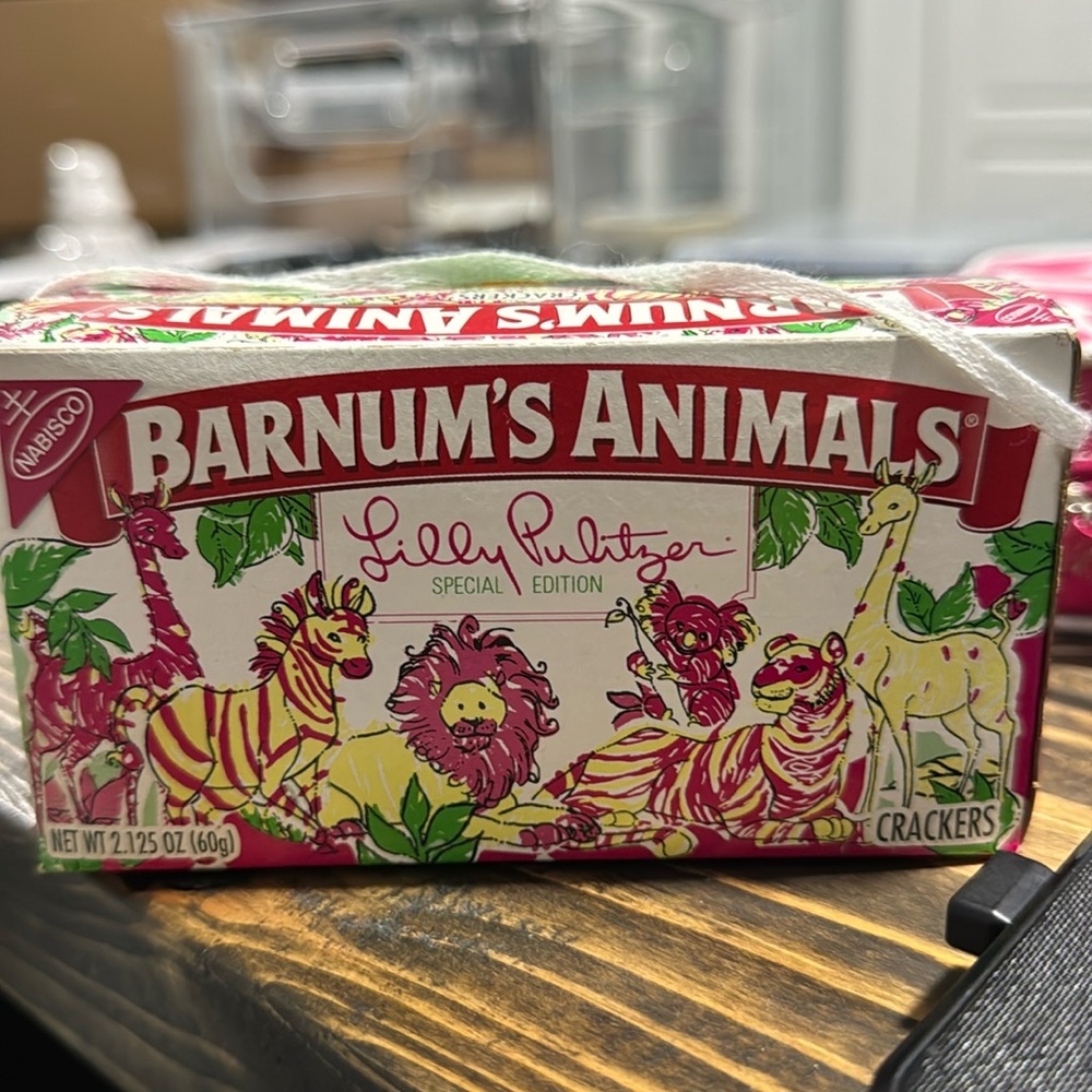 Lilly Pulitzer Special Edition Barnum’s Animals Crackers